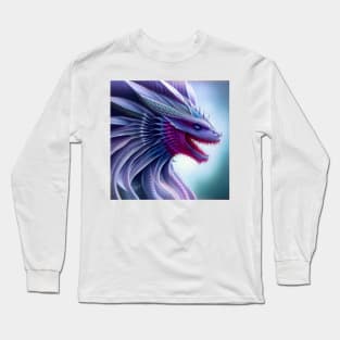 Crystal Dragons Series #10: Glacier Nautilous Long Sleeve T-Shirt